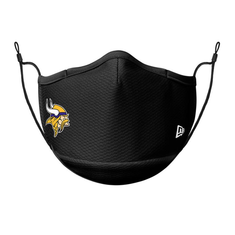 Accesorios New Era Nfl Negros - Minnesota Vikings Face Cover 20736HQZO